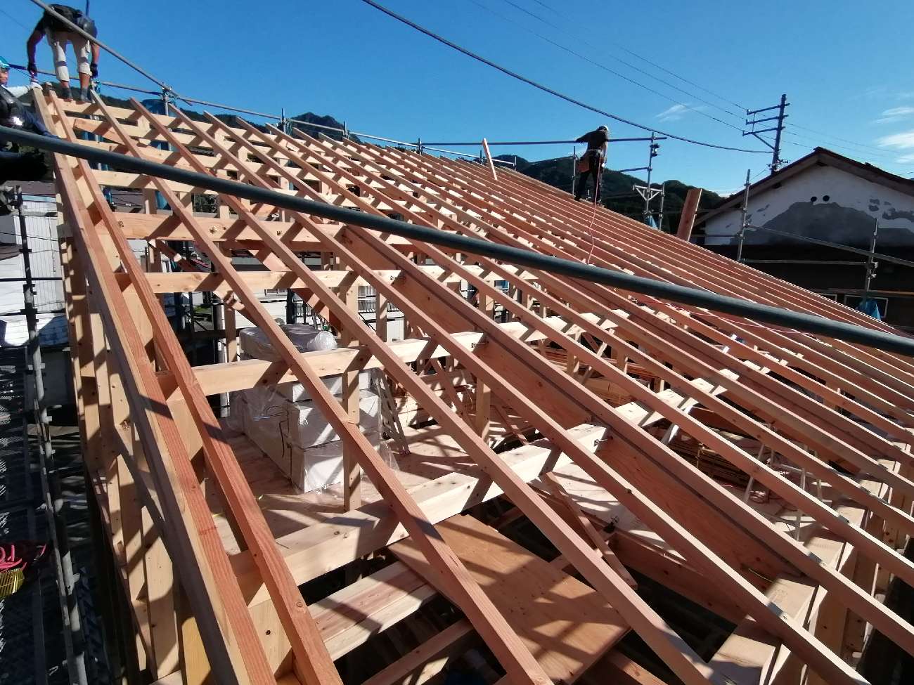 南魚沼市石打にて