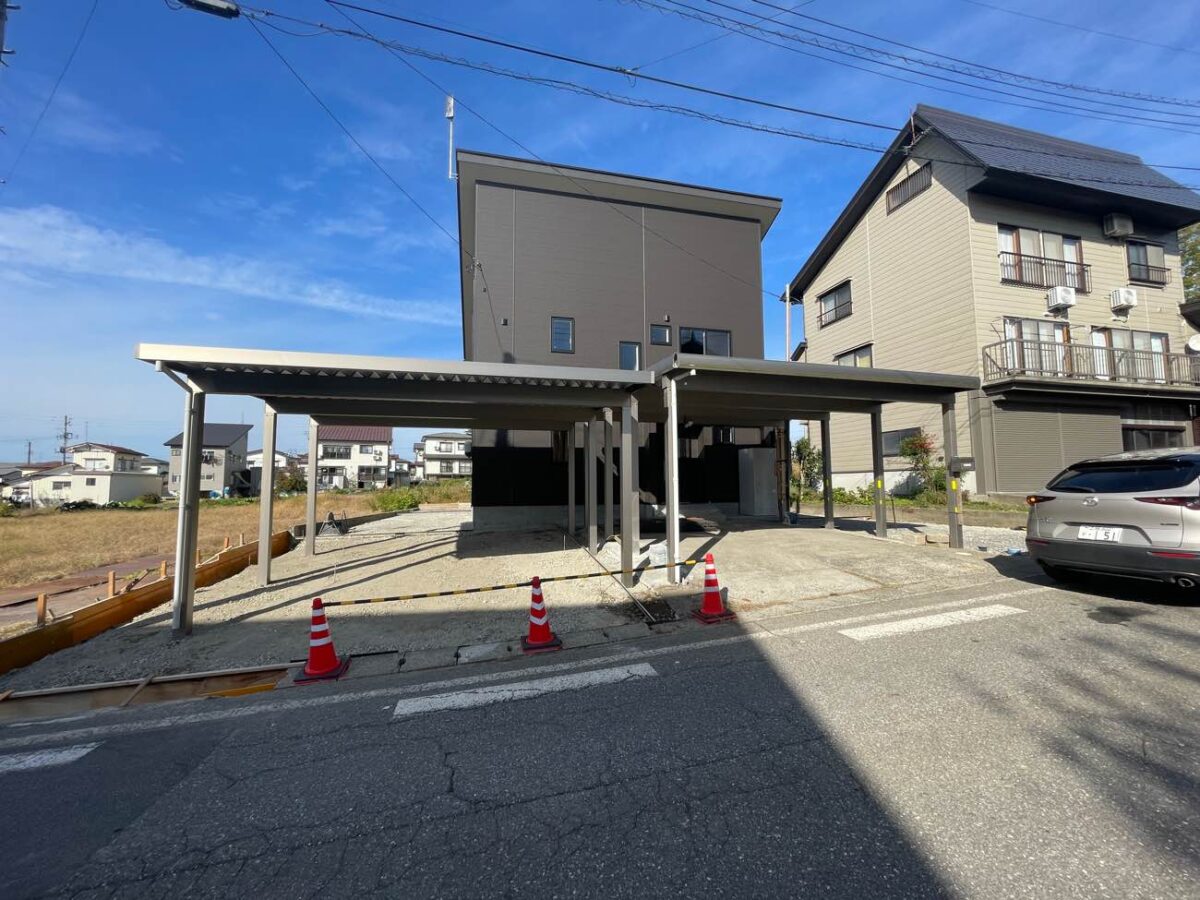 十日町市中条にて